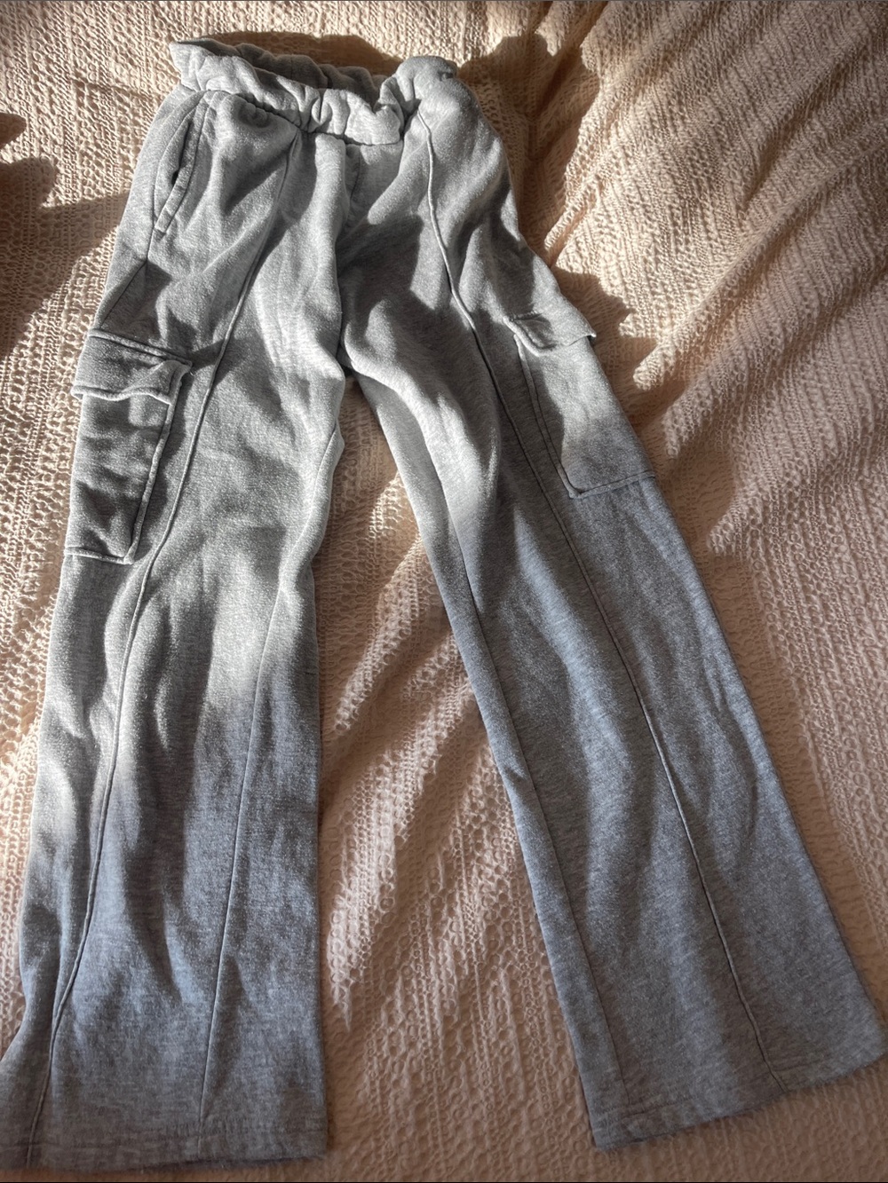 Pink Republic Gray Cargo Sweatpants for Kids
